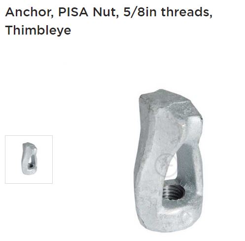 Eyenut Thimbleye 5/8in